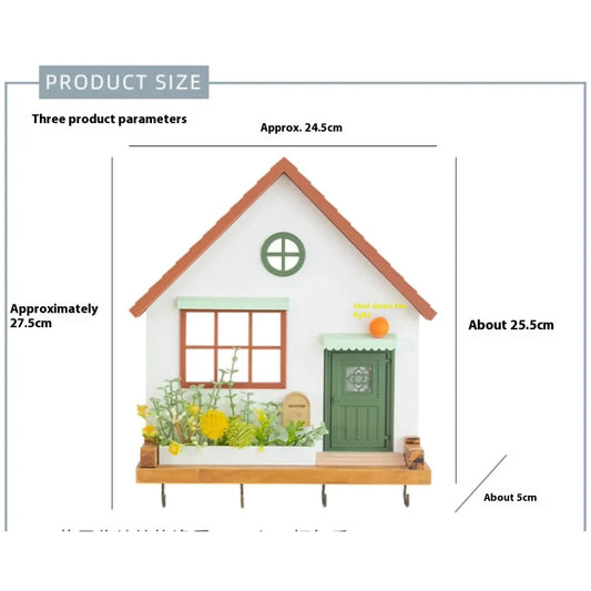 Wall Art Hat Key Storage Rack Hook