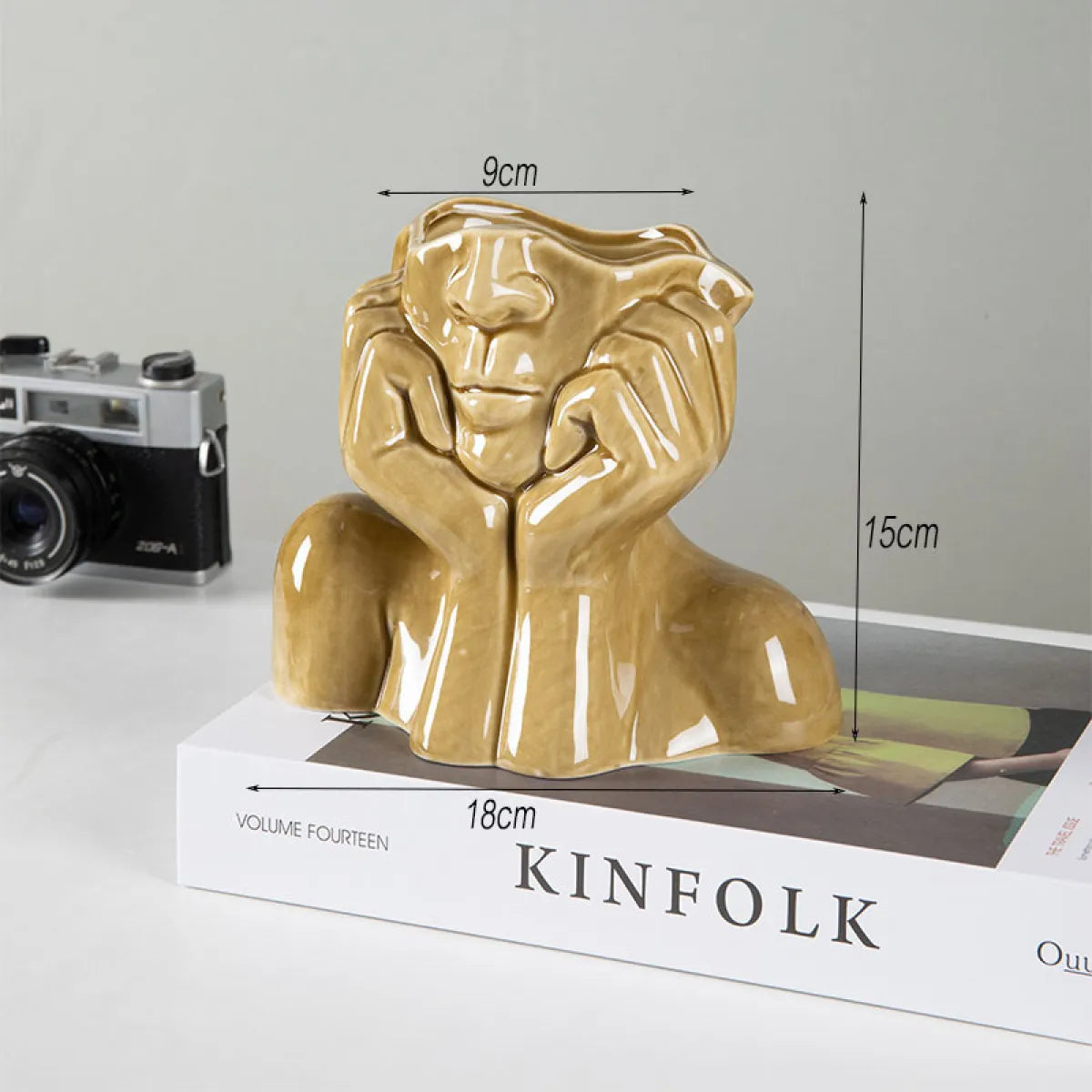 Ceramic Flower Vase Home Decor